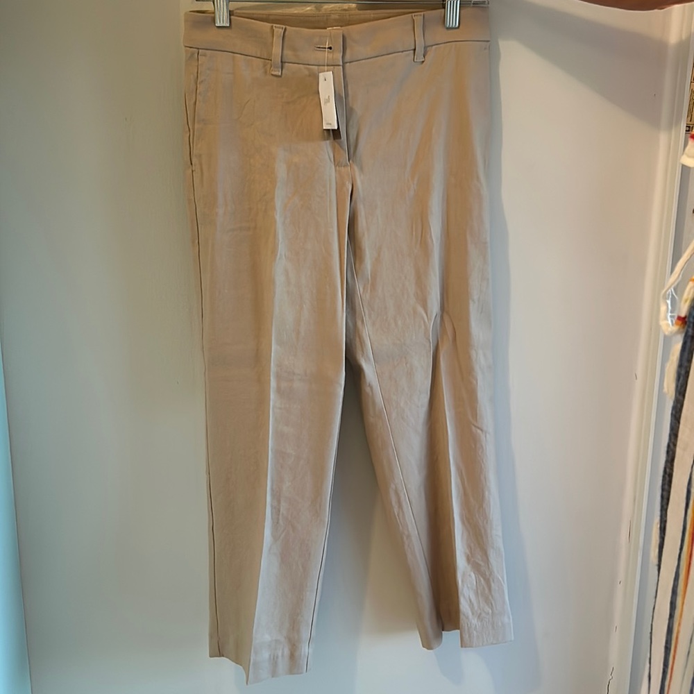 J. Jill Women’s Linen Crop Pant
